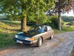 Saab 900 C, Auto's, Saab, Zwart, Zwart, Leder, Saab 900
