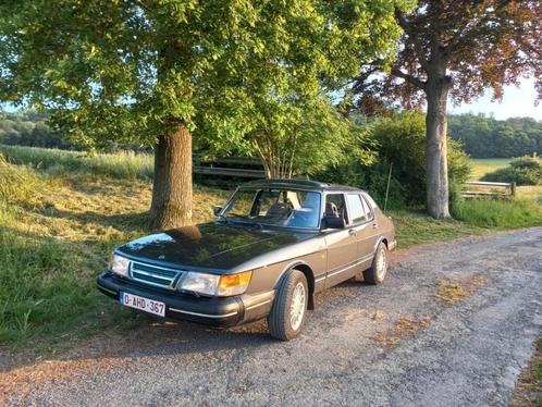 Saab 900 C, Auto's, Saab, Particulier, Saab 900, Zwart, Zwart, Leder, Ophalen