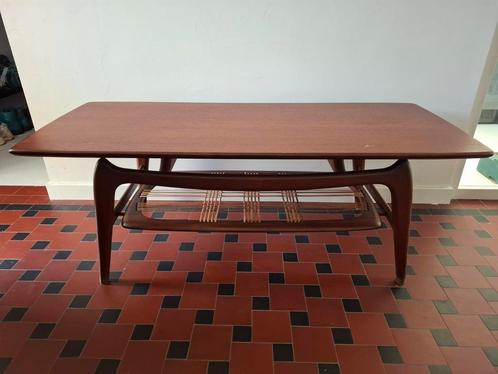Vintage salontafel van Van Teeffelen voor Wébé, Huis en Inrichting, Tafels | Bijzettafels, Gebruikt, Ophalen