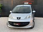Peugeot 107 1.0i 12v Trendy 2Tronic (bj 2007, automaat), Automaat, 4 zetels, Stof, Zwart