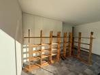 Verbouwingen - wandkast te koop - boekenkast - hoekkast, Huis en Inrichting, Ophalen, Gebruikt, Eikenhout, 200 cm of meer