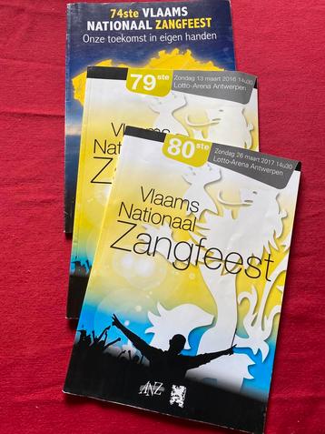 Programma Vlaams Nationaal Zangfeest beschikbaar voor biedingen