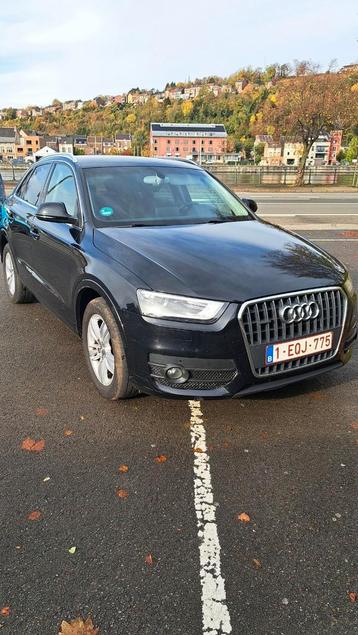 Audi Q3 quattro autom diesel 2013 attelage cuir noire xenon beschikbaar voor biedingen