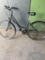 Dames fiets, Ophalen