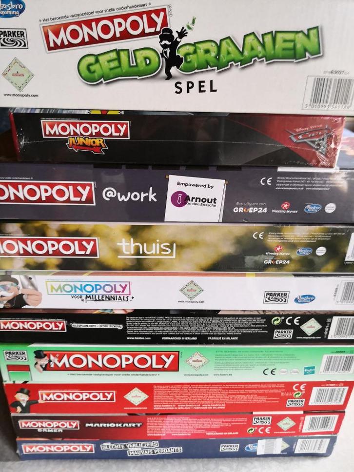 Diverse monopoly (bord)spellen uit te kiezen, Hobby en Vrije tijd, Gezelschapsspellen | Bordspellen, Ophalen