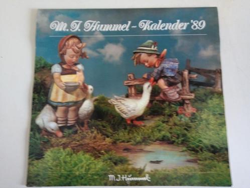 Te koop mooie Hummel kalender 1989!!!, Collections, Collections Autre, Comme neuf, Enlèvement ou Envoi