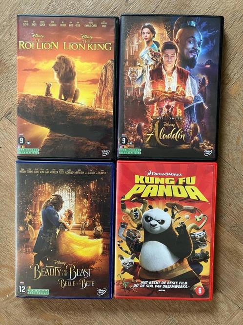 DVD's Disney - 4 stuks, Verzamelen, Disney, Zo goed als nieuw, Ophalen of Verzenden