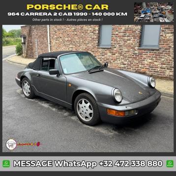 Porsche 964 3.6 Carrera 2 Cabriolet 1990 - 140.000 km beschikbaar voor biedingen