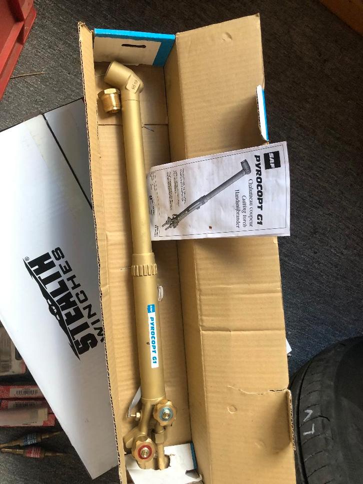 Snijbrander set, Doe-het-zelf en Bouw, Gereedschap | Overige machines, Nieuw, Ophalen