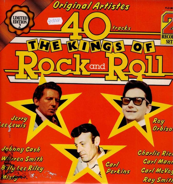 2 x Vinyl, LP   -   The Kings Of Rock And Roll, Cd's en Dvd's, Vinyl | Overige Vinyl, Overige formaten, Ophalen of Verzenden
