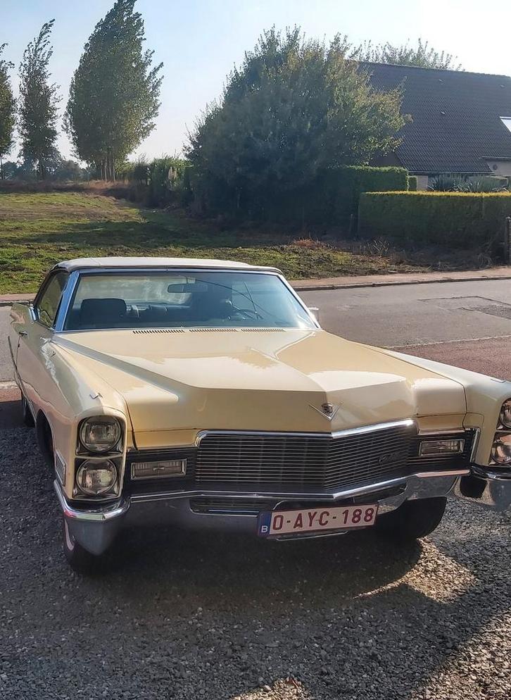 Cadillac Deville 1968 coupée 7.7L (380cv), Auto's, Cadillac, Particulier, Radio, Ophalen