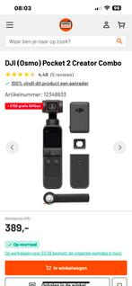 DJI pocket 2 creator combo nieuw in verpakking, Audio, Tv en Foto, Actiecamera's, Ophalen, Nieuw, Overige merken