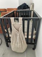 Zwart babypark met wieltjes nog in goede staat, Kinderen en Baby's, Babyparken, Ophalen, Gebruikt