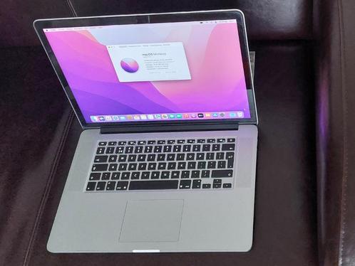 Te Koop Macbook Pro (Retina, 15", Mid 2015), Computers en Software, Apple Macbooks, Gebruikt, MacBook, 15 inch, 2 tot 3 Ghz, 256 GB