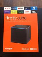 Amazon Fire TV Cube 4K HDR, TV, Hi-fi & Vidéo, HDMI, Moins de 500 GB, Enlèvement ou Envoi, Neuf