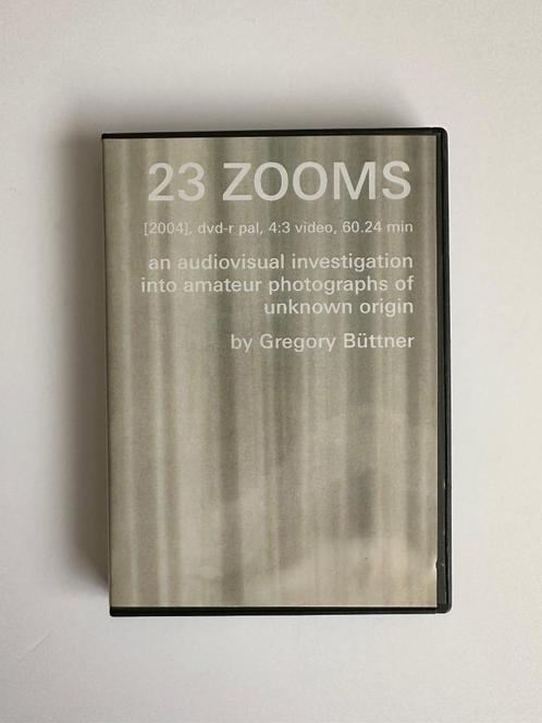 Grégory Büttner · 23 ZOOMS (DVD + CD audio), Antiquités & Art, Art | Autres Art, Enlèvement ou Envoi