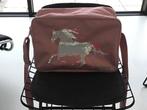 Roze tas miss melody met paard op, Ophalen, 30 tot 40 cm, Minder dan 30 cm, Zo goed als nieuw