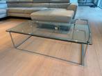 Salontafel glas, Huis en Inrichting, Ophalen, Gebruikt, 100 tot 150 cm, 50 tot 100 cm