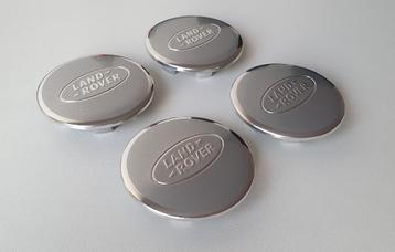 Lot de 4 capuchons de jante chromés argentés pour Land Rover, Envoi, Neuf