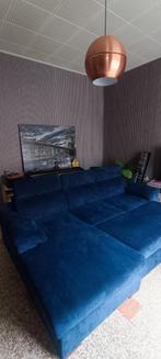 Canapé lit avec rangement couleur Bleu navy, Maison & Meubles, Comme neuf, 100 cm, Autres dimensions, Bleu
