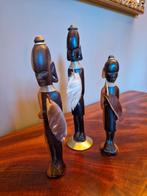 Artistiek houtsnijwerk Congo Zaïre, Antiquités & Art, Art | Sculptures & Bois, Enlèvement ou Envoi
