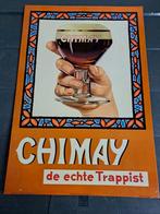 Panneau publicitaire en carton Chimay Trappistes 1964 32x47c, Comme neuf, Enlèvement ou Envoi