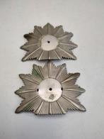 2 Duitse shako platen, Verzamelen, Verzenden