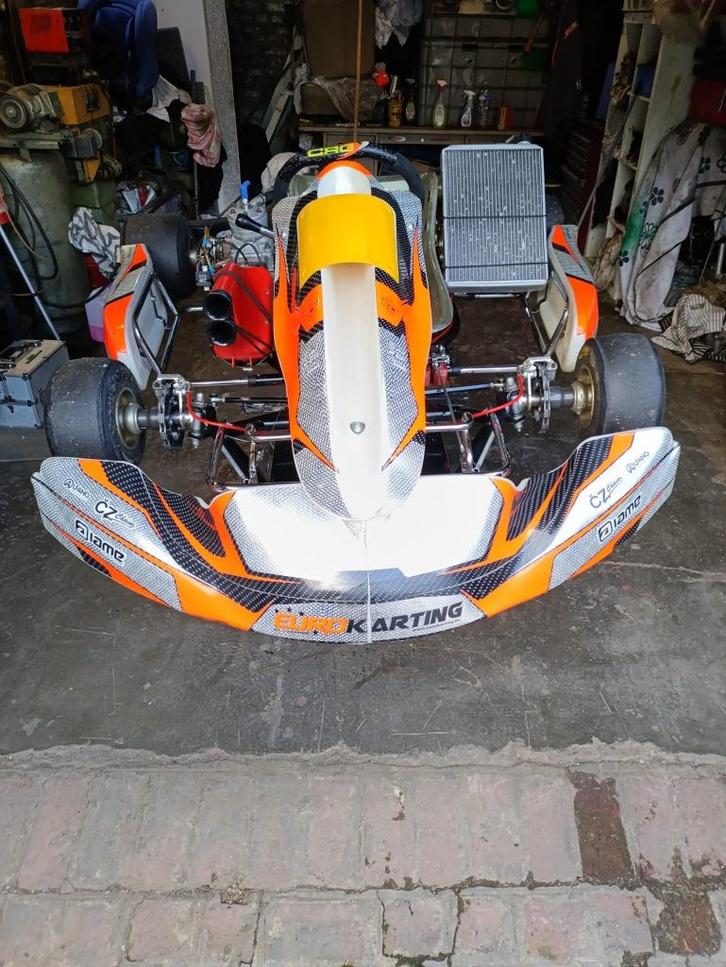 Karting kz 125 crg, Sport en Fitness, Karting, Gebruikt, Kart, Ophalen