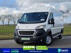 Peugeot BOXER 2.2 L4H2 Navi Euro6 AC!, Auto's, Bestelwagens en Lichte vracht, Wit, Bedrijf, Cruise Control, Te koop