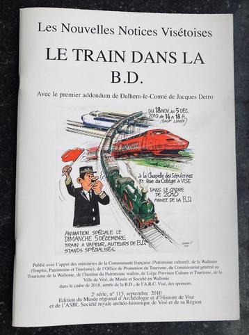 Fascicule d'expo : Le train dans la BD / 5€