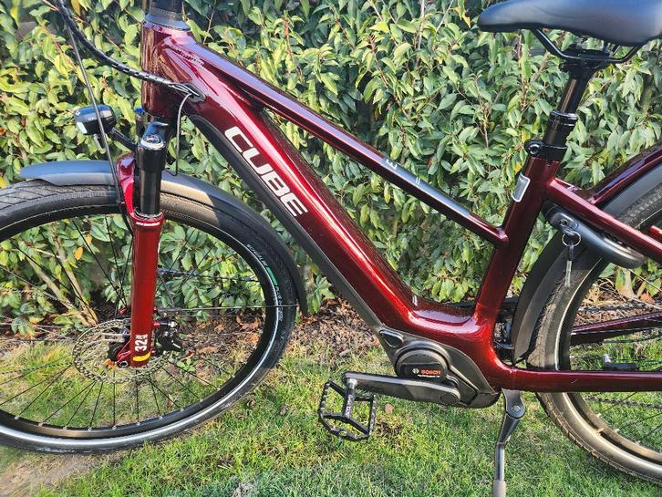 Cube Touring Hybrid 625 van 2024 met 290km., Fietsen en Brommers, Elektrische fietsen, Zo goed als nieuw, Cube, Minder dan 47 cm