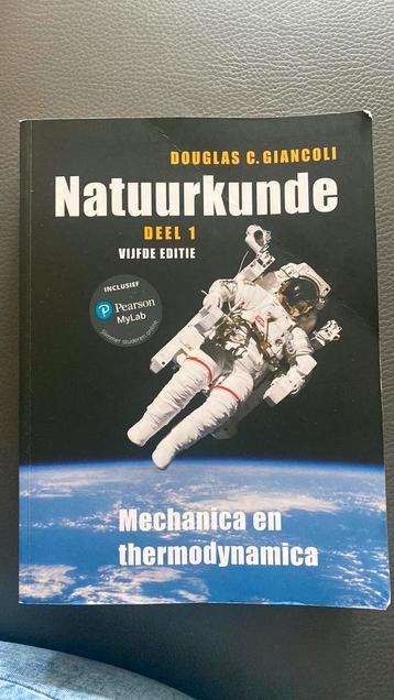 Natuurkunde, deel 1, 5e editie met MyLab NL studentencode beschikbaar voor biedingen