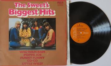 The Sweet - Biggest hits. LP, Enlèvement ou Envoi, Utilisé, 12 pouces, Pop rock