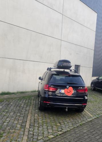 BMW X5, Auto's, BMW, Automaat, Blauw, 7 zetels, Leder