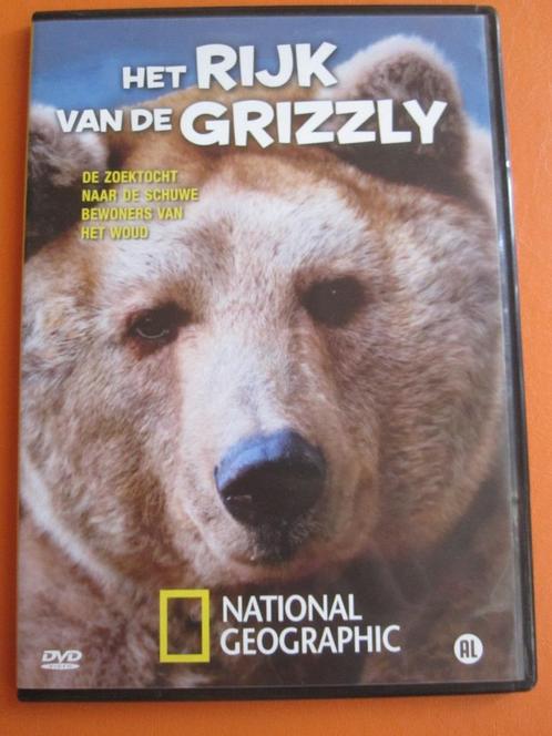 Het rijk van de grizzly, Cd's en Dvd's, Dvd's | Documentaire en Educatief, Zo goed als nieuw, Natuur, Alle leeftijden, Ophalen of Verzenden
