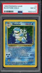 Blastoise Holo PSA 8 - 2/102 - Base Set 1999, Hobby en Vrije tijd, Verzamelkaartspellen | Pokémon, Verzenden, Zo goed als nieuw