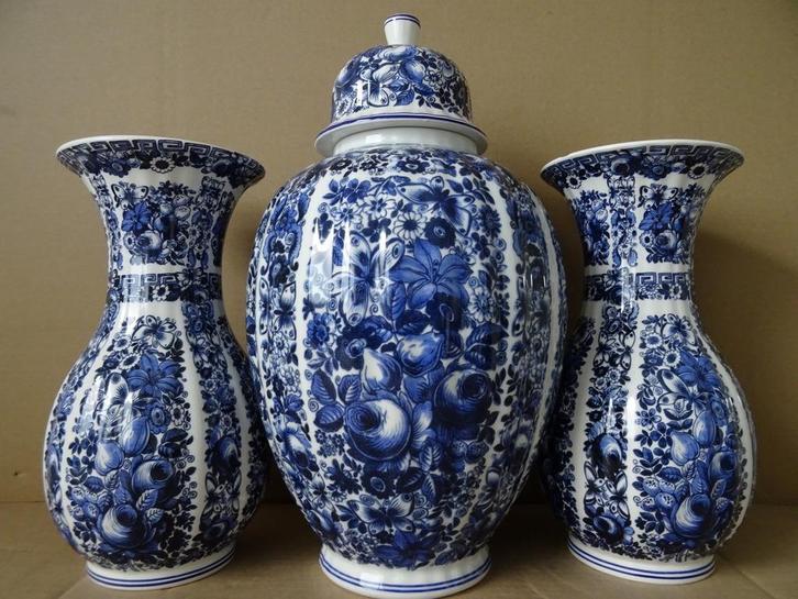 Kaststel FG Ceramiche Artistiche Italy vazen Afhaalprijs 79e, Antiek en Kunst, Antiek | Vazen, Ophalen of Verzenden