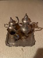 Verzilverd antieken theeservies; vierdelig, Ophalen