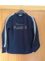 Zwarte sweater met kaki en witte streep, JBC, maat 146, Kinderen en Baby's, Kinderkleding | Maat 146, Meisje, Trui of Vest, JBC