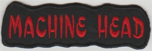 Machine Head stoffen opstrijk patch embleem, Verzamelen, Muziek, Artiesten en Beroemdheden, Nieuw, Kleding, Verzenden