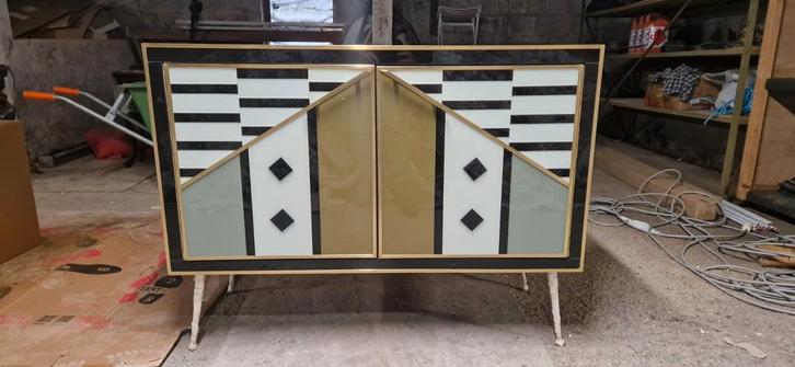 Uniek Italiaans design dressoir | 1990s, Antiquités & Art, Antiquités | Meubles | Armoires, Enlèvement