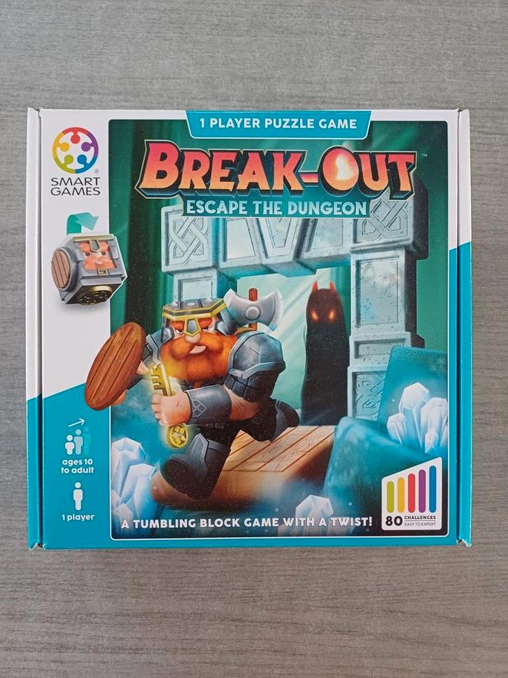 Smart Games Break-Out, Kinderen en Baby's, Speelgoed | Educatief en Creatief, Zo goed als nieuw, Puzzelen, Ophalen