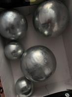 Metaal ballen kerst, Ophalen of Verzenden, Zo goed als nieuw