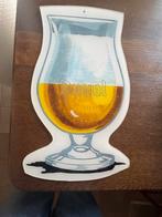 Duvel Moortgat plexi  43 cm hoog en 15 cm breedte, Ophalen, Duvel