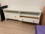 Hemnes - tvmeubel kast - 2 lades - wit, 25 à 50 cm, Moins de 100 cm, 150 à 200 cm, Comme neuf