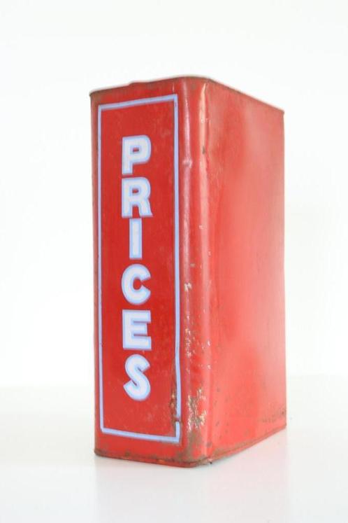 Vintage Prices Oil Can / Olieblik, Verzamelen, Merken en Reclamevoorwerpen, Gebruikt, Ophalen of Verzenden