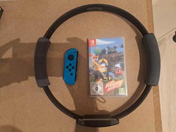 Ring fit adventure met controller, Online, Enlèvement ou Envoi, 1 joueur, À partir de 7 ans