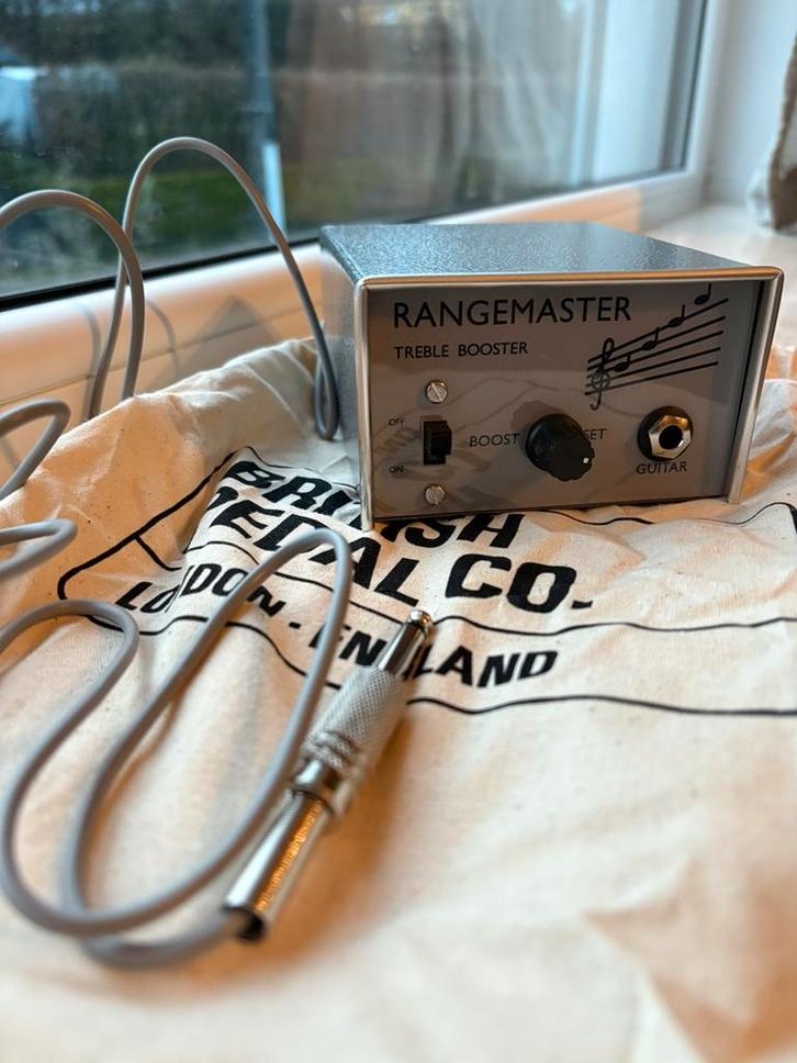 Rangemaster Treble Booster, Musique & Instruments, Effets, Comme neuf, Enlèvement ou Envoi