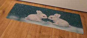 Tapis chambre d enfant/ motif animaux/lapin beschikbaar voor biedingen