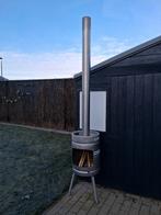 AB Inbev houtkachel innox, Enlèvement